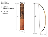 Tsii' Edo' Ai, Agave stalk, sinew, paint, horsehair, Native American (Apache)